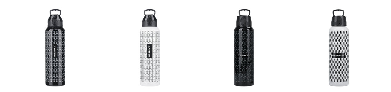 老花棋盘格保温杯